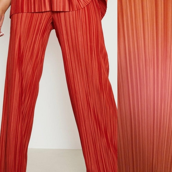 BOOHOO plus size plisse pants - Picture 3 of 4